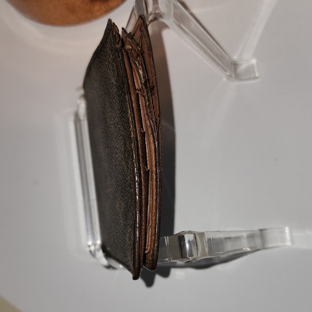 Louis Vuitton Dark Brown Monogram Wallet - Picture 3 of 11